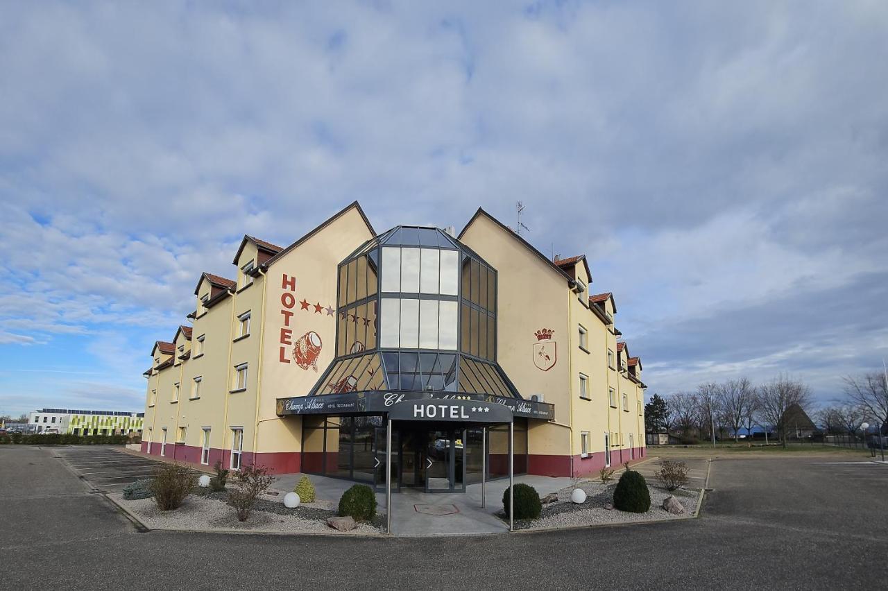 Hotel Restaurant Champ Alsace Haguenau Exteriör bild